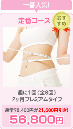 ダイエット心理カウンセリング定番コース